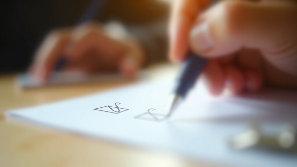 Close-up of hands holding pen over checklist with some items marked complete